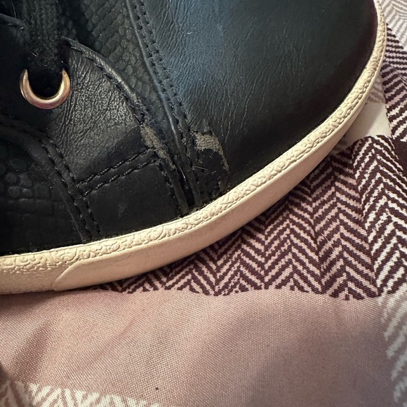 Call it Spring‎ Black Hi-Top Sneaker SZ 8. Double Zip Closure - Picture 4 of 4